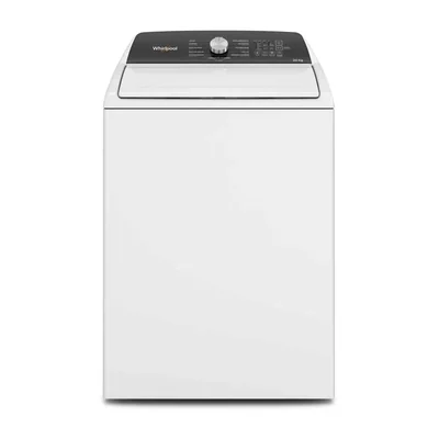 Lavadora 20kg Carga Superior con Agitador Alto y Cascada de Agua Blanco