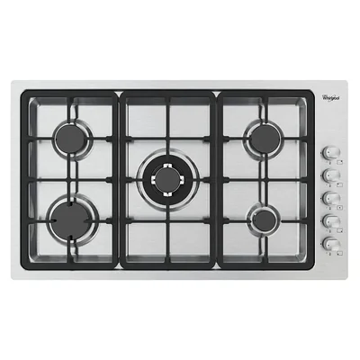 Parrilla de Gas 5 Quemadores de 36", Acero Inoxidable