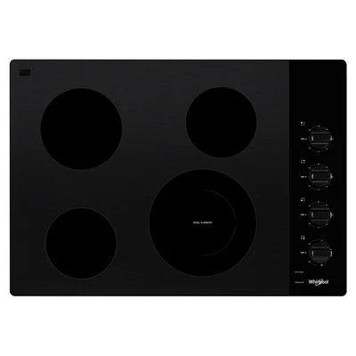Parrilla de cocina Eléctrica 30" de Vitrocerámica , 4 Quemadores