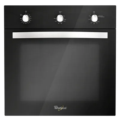 Horno de gas 24 pulgadas empotrable con acabado espejo