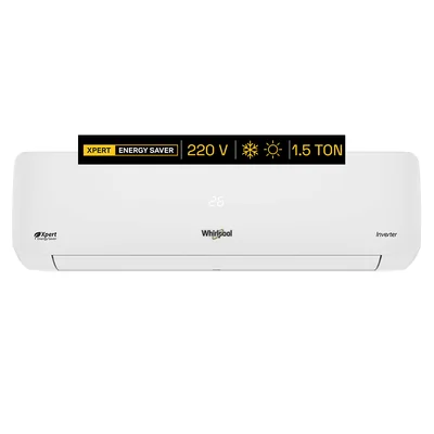 Minisplit Inverter 1.5 toneladas de 220v Frío Calor Blanco