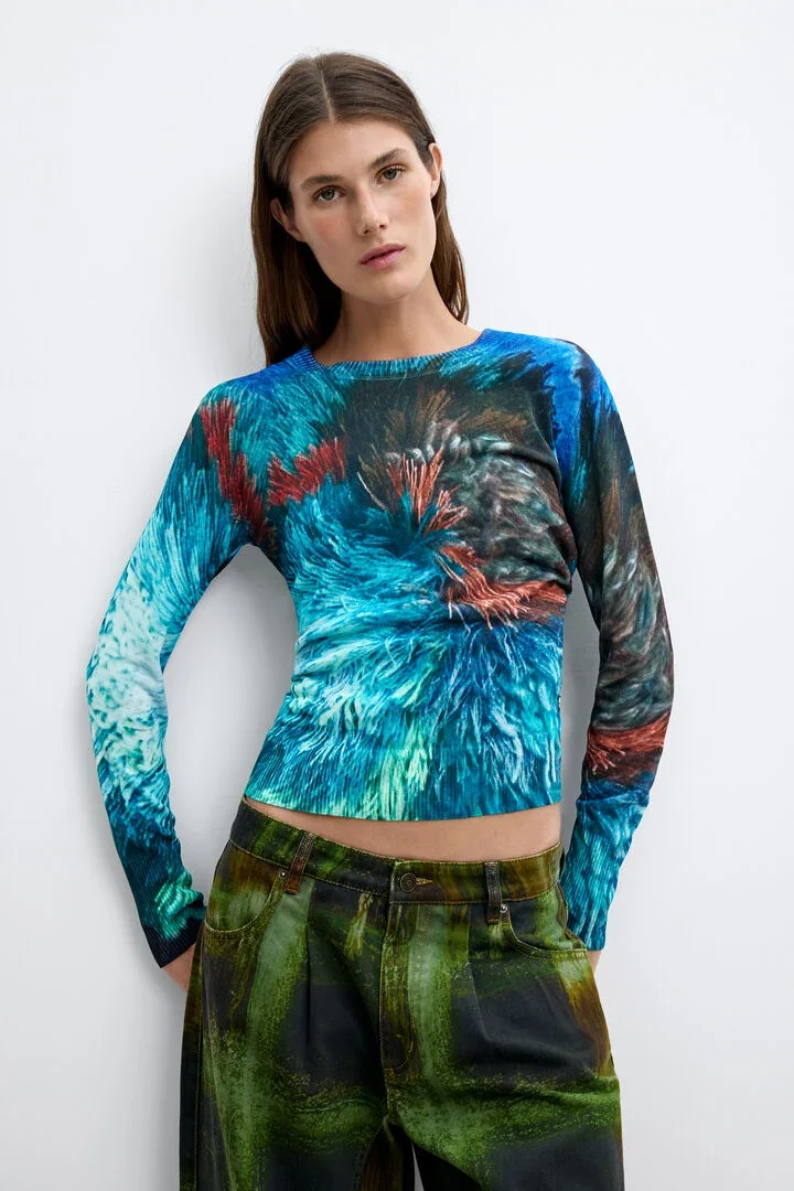 Jersey Estampado M. C. Lacroix