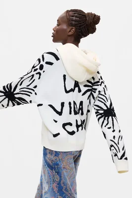 Sudadera Floral Algodón