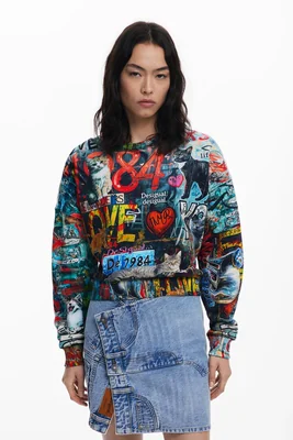 Sudadera grafittis