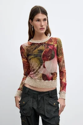 Camiseta Estampado M. C. Lacroix