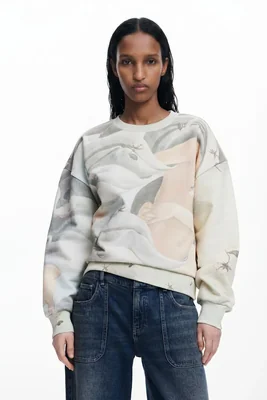 Sudadera estampado Arty