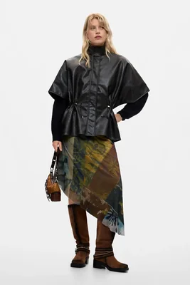 Poncho Efecto Piel