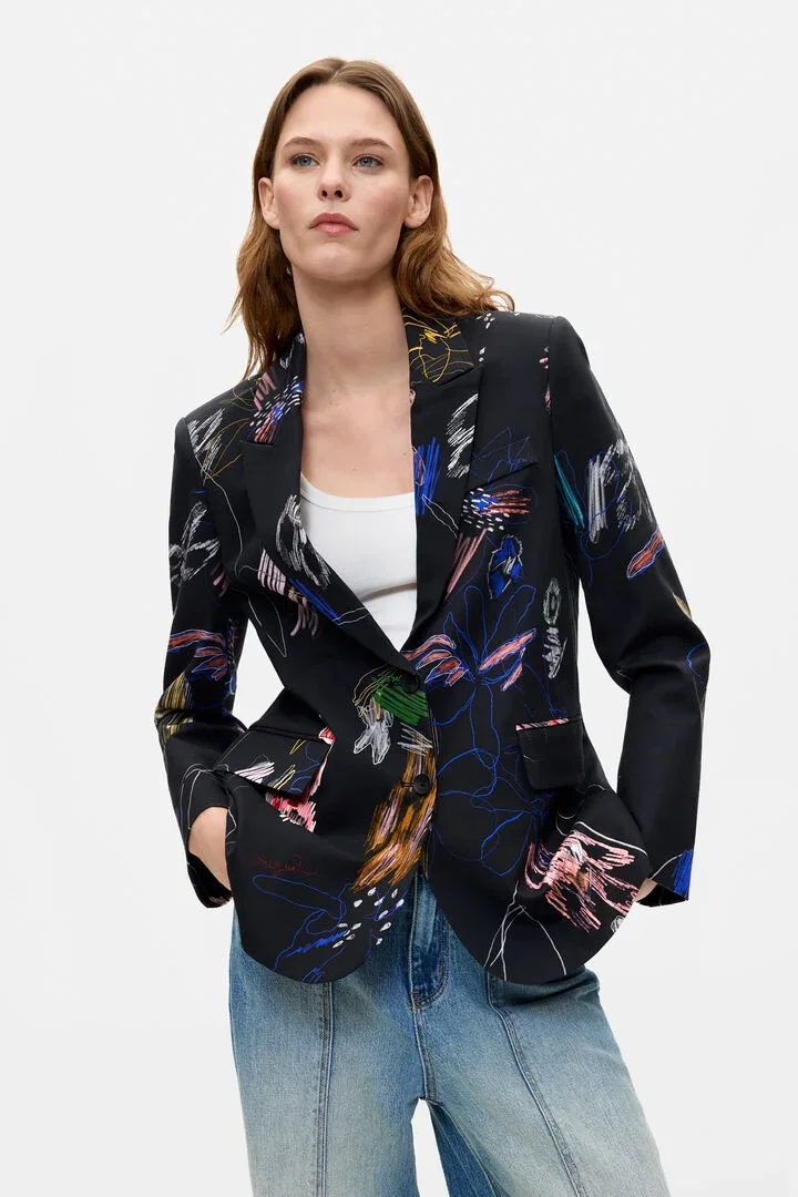 Blazer Estampado Floral