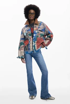 Chaqueta patchwork