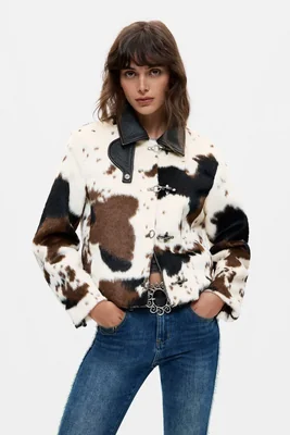 Cazadora Estampado Animal