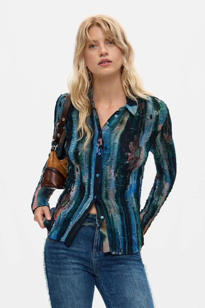 camisa estampada