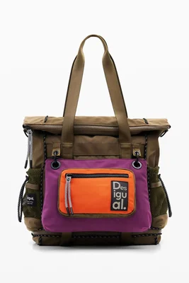 Mochila multiposición grande nylon