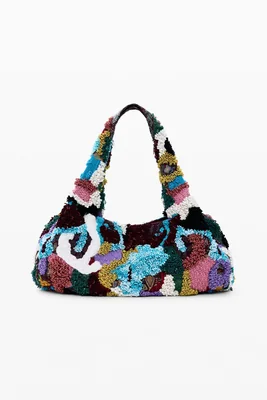 Bolso bordado grande