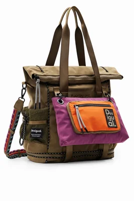 Mochila multiposición grande nylon