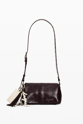 Bolso bandolera brillante pequeño