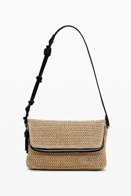 Bolso bandolera rafia