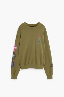 sudadera logotipo algodón