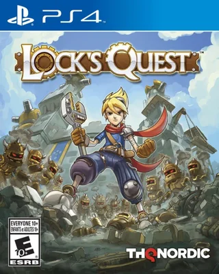 Juego físico Lock's Quest de THQ Nordic para PS4 Nuevo