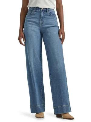 Jeans Lee Legendary Cintura Alta 76 cm (Largo)
