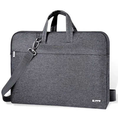 Funda para portátil Voova 33-395 cm gris con asa