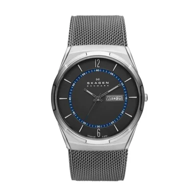 Reloj Skagen Melbye de titanio con tres manecillas para hombre