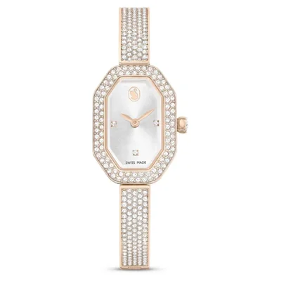 Reloj Swarovski Dextera tono oro champán fabricación suiza
