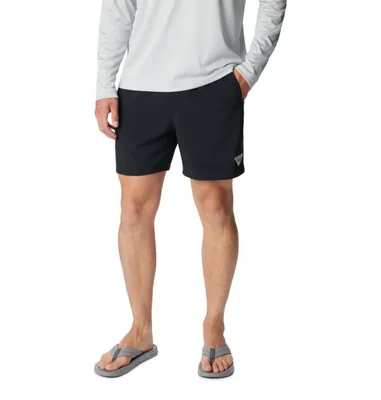 Pantalones cortos para hombre Columbia PFG Terminal Roamer Stretch negro M
