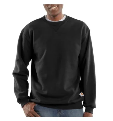 Sudadera Carhartt 3XL Alta Negra de Algodón
