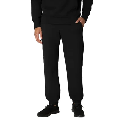 PANTALONES Hanes Originals 77 cm Negro Forro Polar con Bolsillos