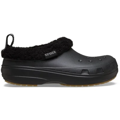 Botas Crocs Classic Lined Shorty negras M7/W9