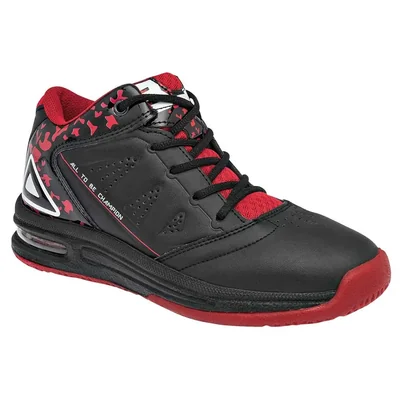 Eeder'S Tenis deportivo para joven negro rojo, código 84118-2