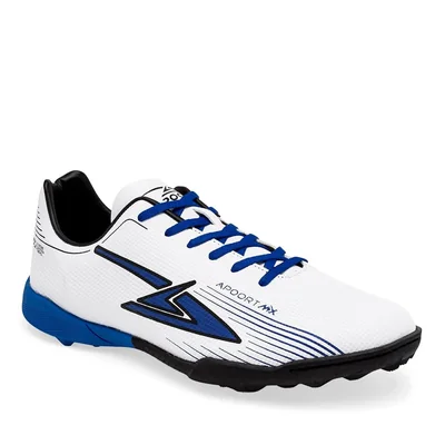 Apoort Tenis deportivo para hombre blanco azul, código 124738-F