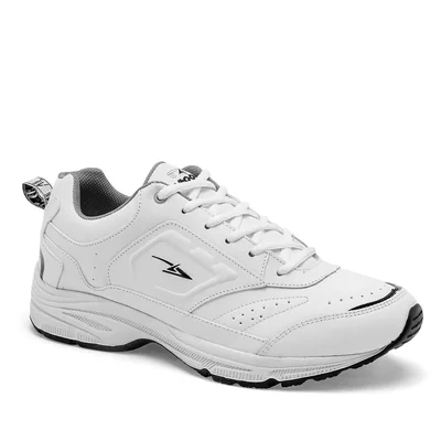 Apoort Tenis deportivo para hombre blanco negro, código 8627-2