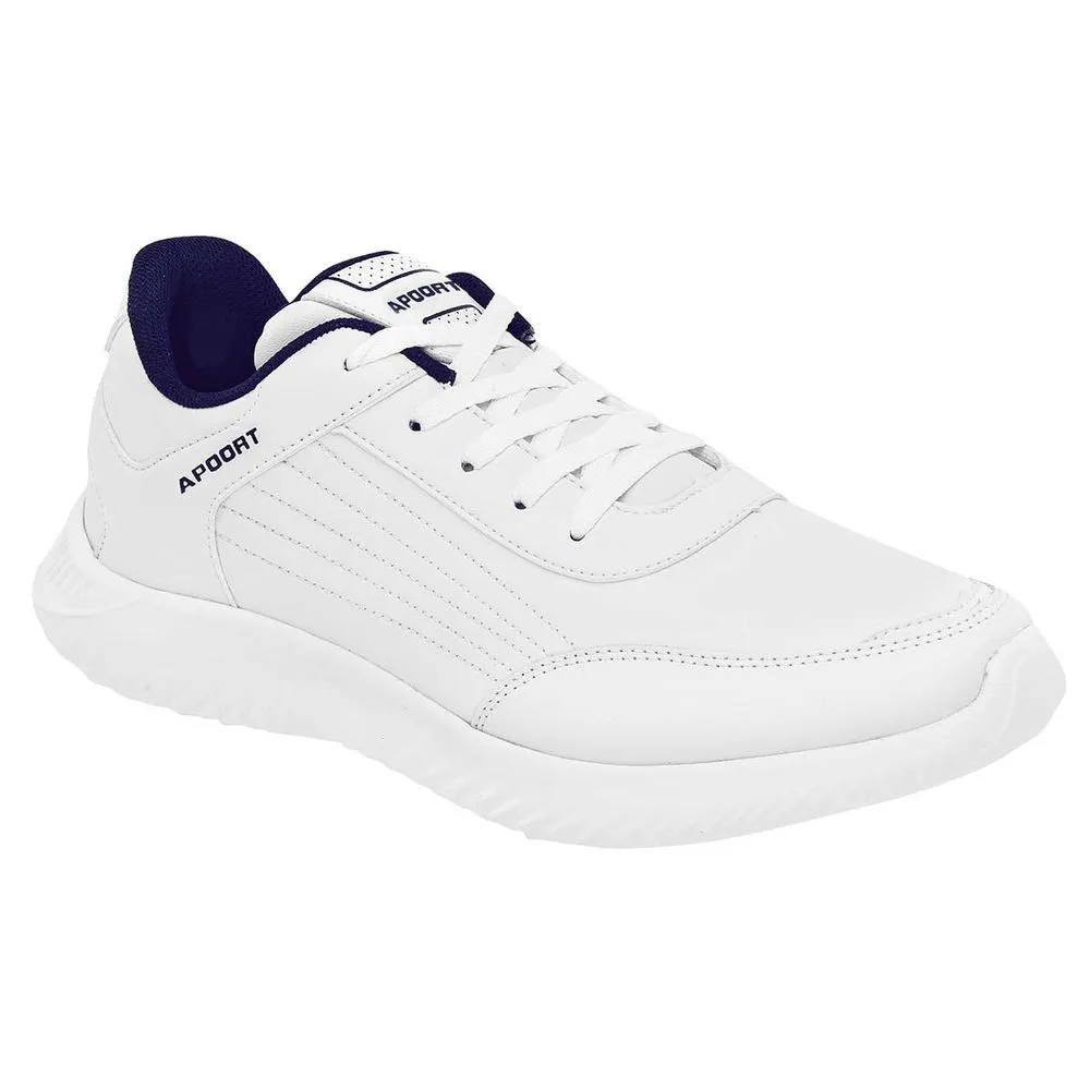 Apoort Tenis urbano para joven blanco marino, código 90139-2