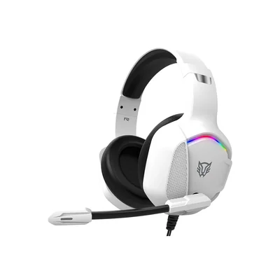 Audífonos Gamer Balam Rush Orphix II HS699 con Micrófono, Alámbricos 3.5 mm, Xbox, Switch, PC y Smartphone, Negro/Blanco
