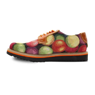 Zapato casual para hombre marca Zull Naranja