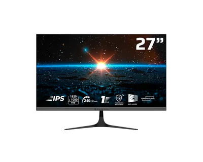 Monitor Gamer Balam Rush Cosmos Edge Mce27p 27 Pulgadas Ips Negro 240hz 1ms Full Hd Altavoces