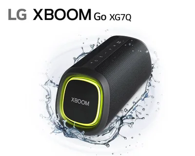 Bocina Portátil Bluetooth LG Xboom Go XG7 Resistente al Agua y Polvo