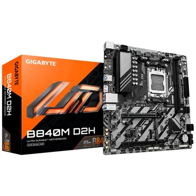 Tarjeta Madre Gigabyte B840m D2h Am5 Ddr5 Micro Atx