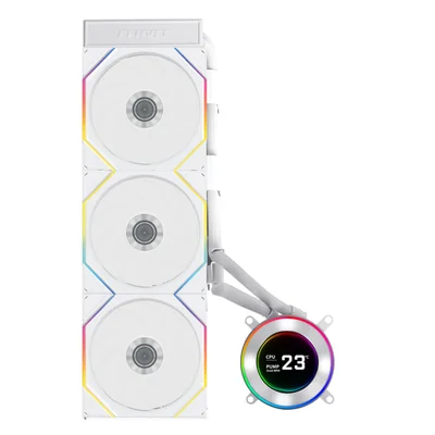 Enfriador Líquido Lian Li Hydroshift Ii De 360 Mm Rgb Para Cpu Color Blanco - Venta Internacional.