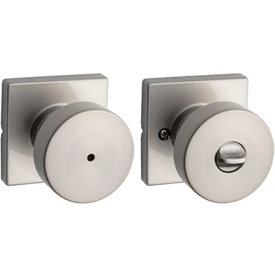 Pomo De Puerta Kwikset Pismo Interior Privacy Níquel Satinado - Venta Internacional.