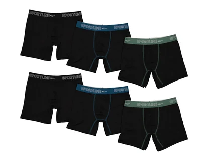 Bóxer Largo Sportline para Hombre 6 Piezas