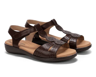 Sandalias Confort Lady Sun Conforto con Corte Láser para Mujer