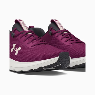 Tenis Para Correr Under Armour Charged Revitalize Purple Gemini White Clay Mujer