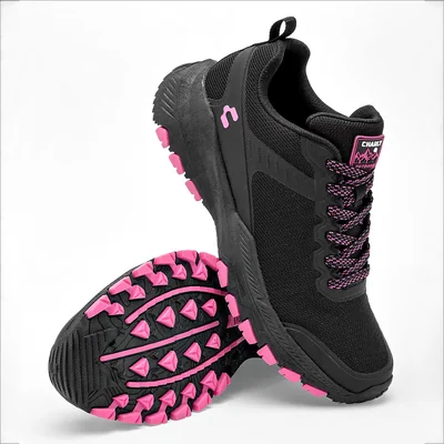 Zapato Hiking Charly Negro Dama