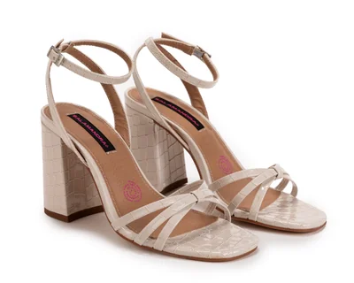 Sandalias de Tacón Salamandra para Mujer