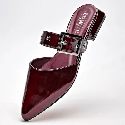Flats Casuales Crivelli Morado Dama