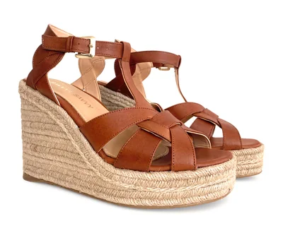 Alpargatas Savvy & Savvy Miel De Piel Con Yute Natural