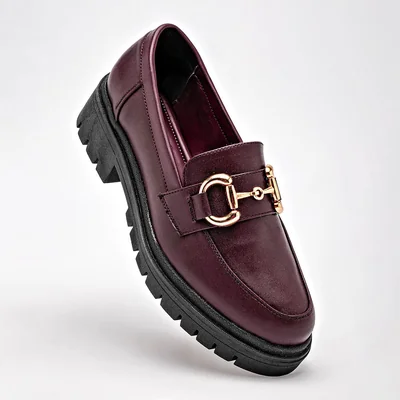 Mocasin Casual Lady One Morado Dama