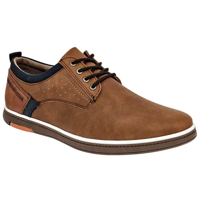 Zapato Casual Negro Total Café Caballero